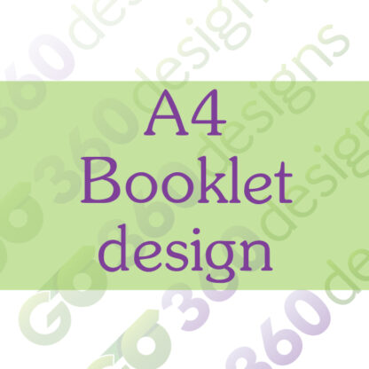 A4 Booklet design