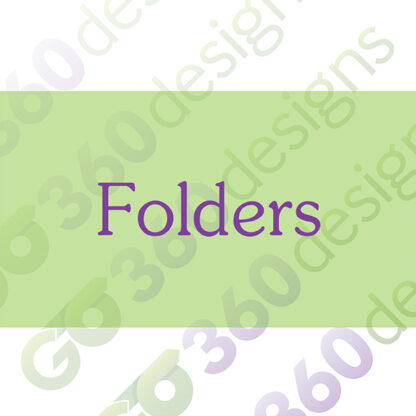 A4 Folders (Double sided)